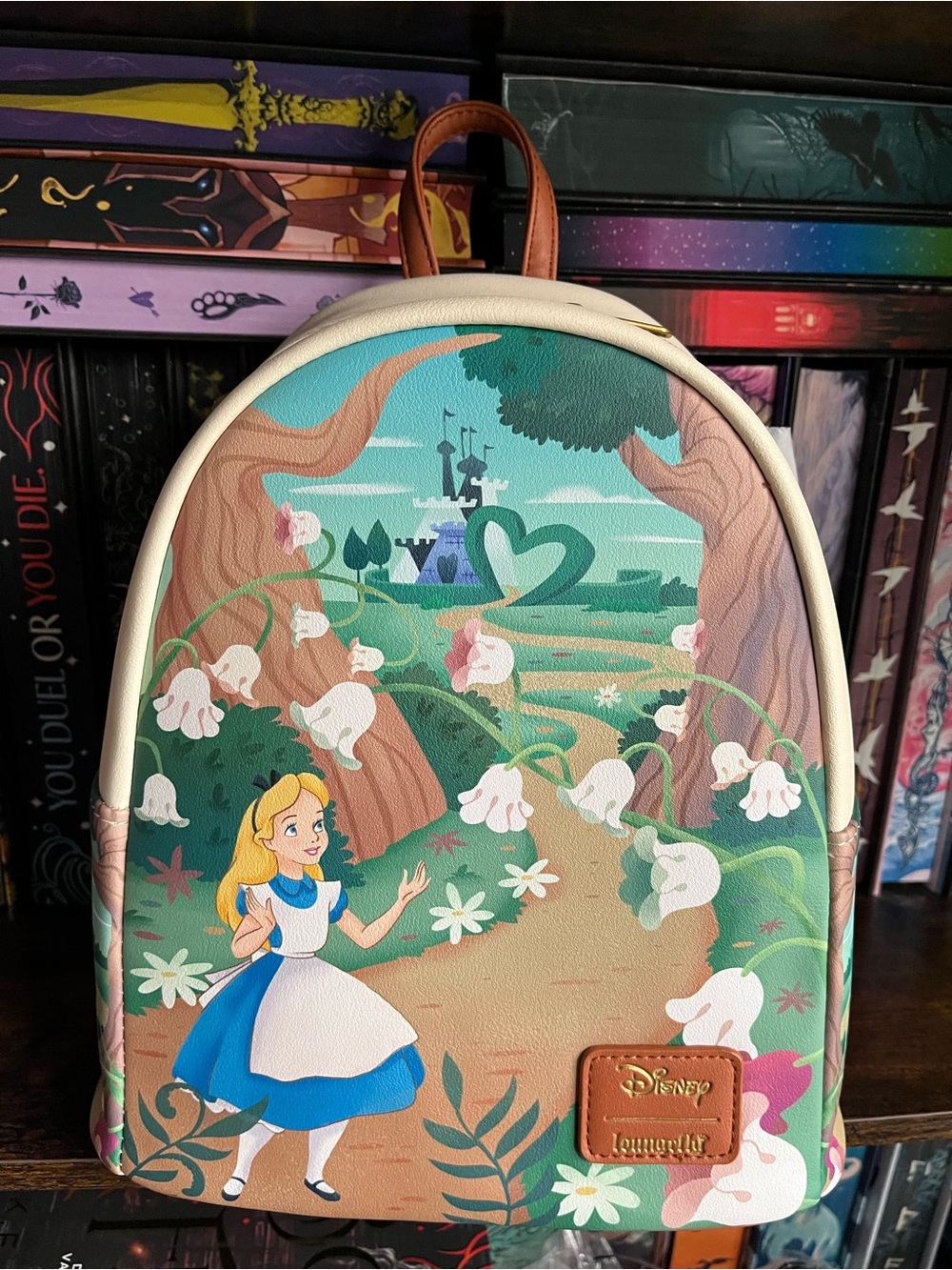 Loungefly Disney Alice In Wonderland Backpack New